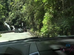 Amateur, Petite amie, De plein air, Pov, Chatte, Rasée, Gicler, Nénés