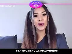 Kim rose lockdown sex with roomy - stayhomepov