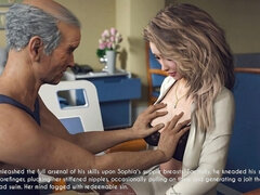 A Wife and Stepmother - Awam - Sophia Allowed Mr. Gibbs to Grab Her Boobs