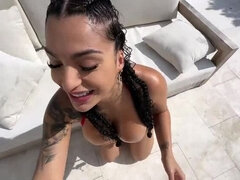 Busty MILF From New York Takes Big Dick Neighbor in Rough Doggy Style