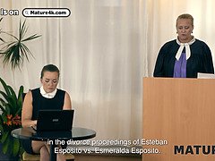 Store bryster, Sort, Utro, Hanrej, Bedstemor, Hd, Ældre kvinde, Naturlige bryster