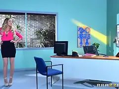 Brazzers - (August Ames) - Big Tits at Work