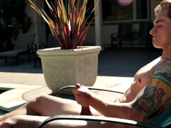 Amatéři, Gay, Honění, Honitba, Masturbace, Venku, Sólo, Tetování