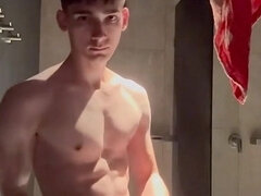 Anal Shower Toy at the Gym