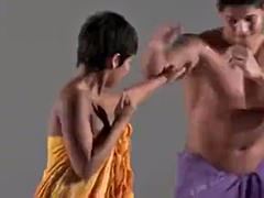 Leo massage Show very big cock