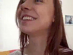 Kuřba, Brunetka, Footjob, Spodná bielizeň, Teenka