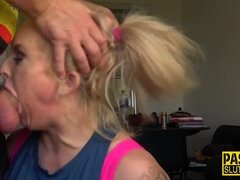 Enthousiasteling, Bondage discipline sadomasochisme, Blond, Lul, Fetisj, Hd, Realiteit, Tatoeage