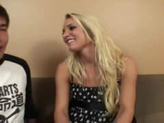 Asijské, Blondýna, Kuřba, Creampie, Stříkání spermatu, Hd, Mezirasové, Japonské