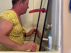 Grosser schwanz, Blasen, Crossdresser, Dildo, Würgen, Schwul, Hardcore, Höschen