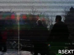 Stiffy fellating by a attractive celine