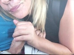 18 éves, Amatőr, Cumizás, Gépkocsi, Házi készítésű, Nuni