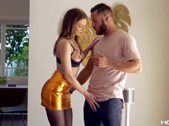 Nana, Sucer une bite, Dingue, Gorge profonde, Doigter, Embrassement, Léchez, Chatte