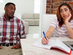 큰 엉덩이, 큰 음경, 큰 가슴, 오랄섹스, 도기스타일, 빨간 머리, 짧은 머리