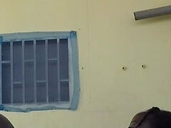 18, Afrikaner, Stor røv, Sort, Par, Fisse, Teenager