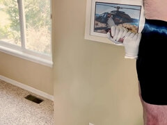 Amatør, Blond, Kukk suging, Sperm skott, Dominerende kvinne, Fetisj, Runke, Pupper