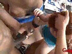 Pik sutte, Dobbelt penetration, Gangbang