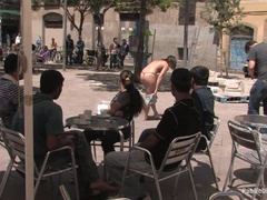 Susana Abril Fully Nude in Central Square