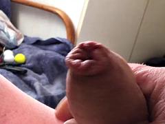 Foreskin with a chocolate egg