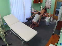 Flirtatious Nurse Wants Big Dick