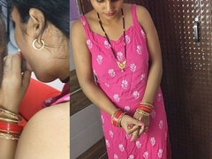 Amatör, Avsugning, Sperma shot, Indisk, Fitta, Fru