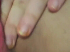 Amateur, Ca minou, Clito, Femelle, Poilue, Masturbation, Culottes ou slips, Solo
