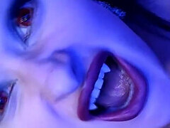 Vampire Goddess Cums Like Crazy