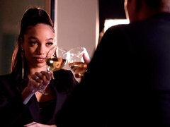 Schwarz, Blasen, Hundestellung, Schwarz, Interrassisch, Küssen, Lingerie, Muschi