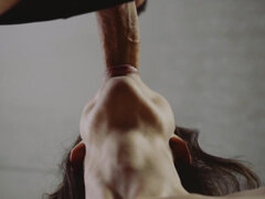 Bruinharig, Man die toekijkt, Sperma shot, Erotisch, Sperma in gezicht, Hardcore