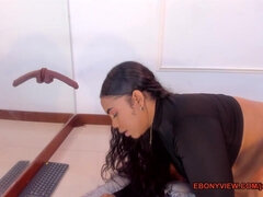 Bbws Ebony Chick Blowjobs On Cam - Homemade Porn