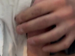 Stor kuk, Män i kvinnokläder, Sperma shot, Hemmagjord, Onani, Solo, Stockings