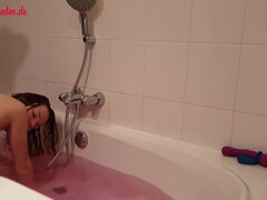 아마추어, 도기스타일, 독일인, 하드코어, 빼빼한, 학생, 청소년, 젖가슴