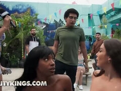 Reality Kings - Lacey London Gets Fucked Hard By JMac's Big Cock In Public