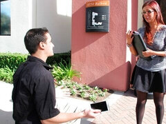 큰 엉덩이, 큰 음경, 큰 가슴, 오랄섹스, 흑갈색 머리, 도기스타일, 밀프, 스타킹