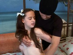 Anal, Sucer une bite, Grossier, Hard, Pigtail, Chatte, Rasée, Pute