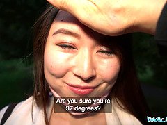 Asiatisk, Stor kuk, Avsugning, Rolig, Pov, Offentlig, Grov, Skriker