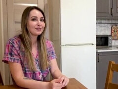 Ερασιτέχνης, Κώλος, Όμορφη, Μεγάλα βυζιά, Μελαχροινή, Ζευγάρι, Οικογένεια, Σπιτικό