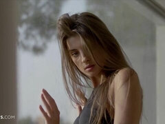 Amateur, Morena, Lencería, Masturbación, Tetas naturales, Flaco, Solo, Tetas