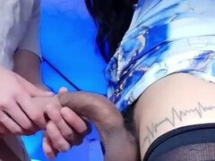 Gros cul, Grosse bite, Noire, Couple, Interracial, Fille latino, Masturbation, Webcam