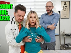 Amatör, Stora tuttar, Otrohet, Creampie, Doktor, Doggystyle, Hardcore, Man