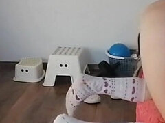 Amateur, Fétiche, Poilue, Fille latino, Mature, Chaussettes, Solo