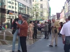 엉덩이, 오랄섹스, 흑갈색 머리, 여자, Hd, 야외의, 보지, 혼자