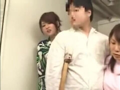 Asiatisch, Blasen, Japanische massage