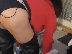 Amador amadora, Asiáticoa, Lingerie