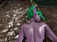 Dobbelt penetration, Mor, Trekant