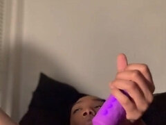 Amateur, Noire, Solo, Gicler, Vibromasseur