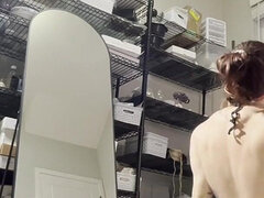 Leie, Grosser schwanz, Blasen, Paar, Spermaladung, Flashen, Öffentlich, Rotschopf