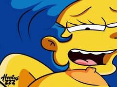 Cheating Marge Fucks Carl Video