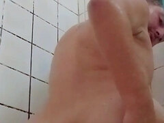 Leie, Bad, Grosser arsch, Fetisch, Solo