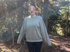 18 años, Amateur, Mamada, Morena, Al aire libre, Pov, Adolescente