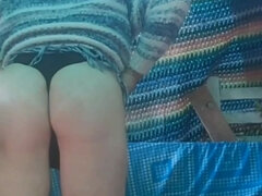 Leie, Absätze, Masturbation, Solo